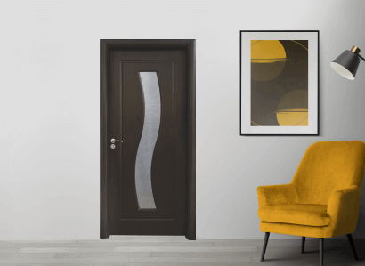 Интериорна врата Стандарт 066, цвят Венге